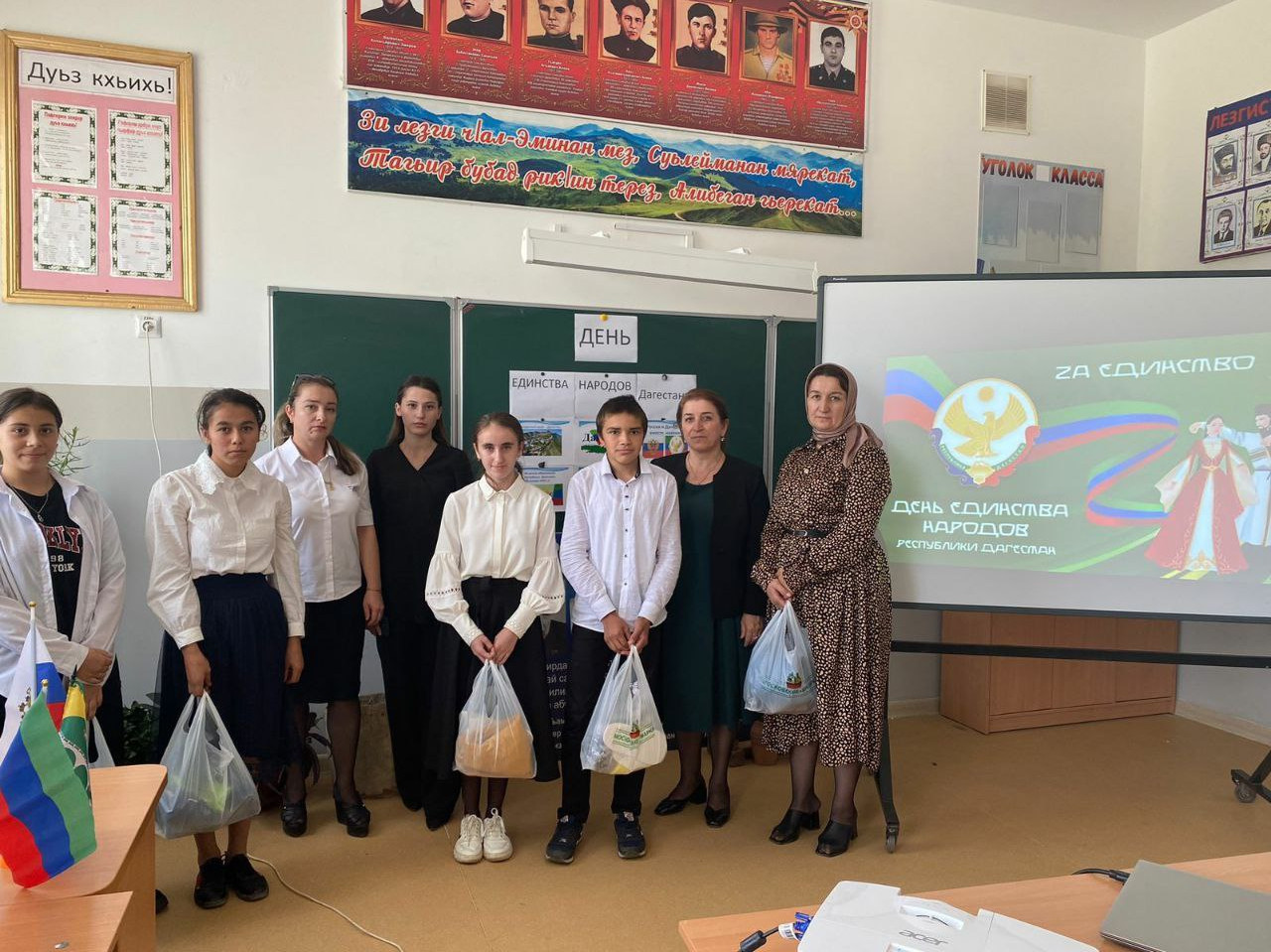 ПОСЕЩЕНИЕ КАСУМКЕТСКОЙ СОШ №2